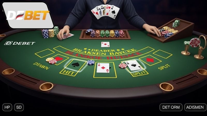Blackjack Debet – Game bài trí tuệ, thắng lớn dễ dàng 4 Chiến thuật chơi Blackjack Debet